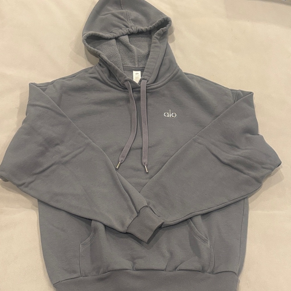 ALO Yoga Women’s Charcoal Hoodie